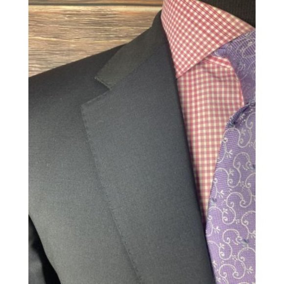 $1195.00 Paul Smith "The Byard" Navy Modern 2Btn Sport Jacket 40R 40 R - Picture 4 of 7